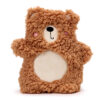 WARM102_004 Microwavable Plush Wheat and Lavender Heat Pack - Teddy Bear