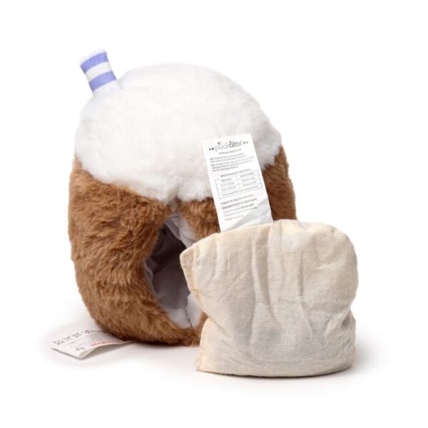 WARM123_002_1727961073 Microwavable Plush Heat Wheat Pack - Snuggables Bubble Tea