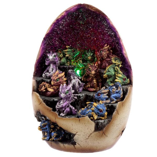 Collectable LED Baby Dragon Crystal Cave Figures