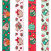 XNAIL147_007 Nail File Matchbook - Christmas Pusheen the Cat