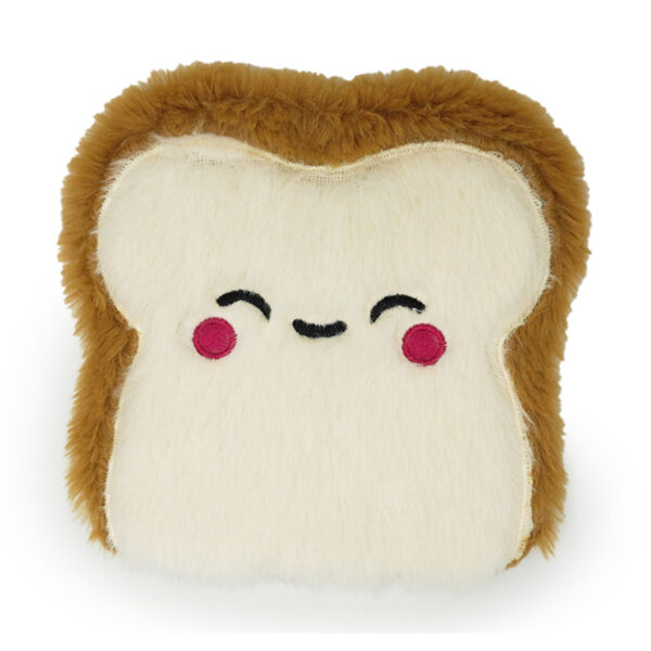 WARM117_001 Microwavable Plush Wheat Heat Pack - Snuggables Toast