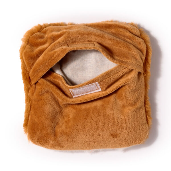 WARM117_005 Microwavable Plush Wheat Heat Pack - Snuggables Toast
