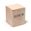 OB408_002 Ceramic Oil & Wax Burner - Eden Stone Effect Embossed Fern
