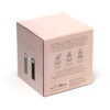 OB409_007 Ceramic Oil & Wax Burner - Eden Stone Effect Embossed Lotus
