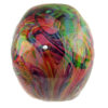 SK316_004 Fantasy Rainbow Marble Skull Ornament