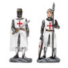 KN218_001 Fantasy Knight Ornament - Crusader Knight Warrior