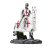 Fantasy Knight Ornament - Crusader Knight on Horseback Protector