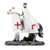 Fantasy Knight Ornament - Crusader Knight on Horseback Protector