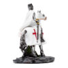 Fantasy Knight Ornament - Crusader Knight on Horseback Protector