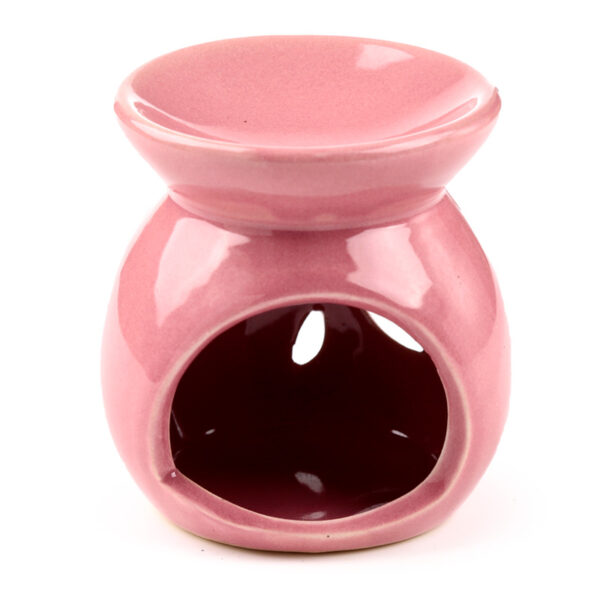 OB163_008 Simple Coloured Cut Out Design Ceramic Oil Burner