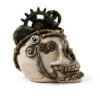 SK368_007 Steampunk Skull - Cogs and Springs