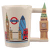 SMUG147_001 Collectable Shaped Handle Ceramic Mug - Big Ben