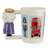 Collectable Shaped Handle Ceramic Mug - Queen