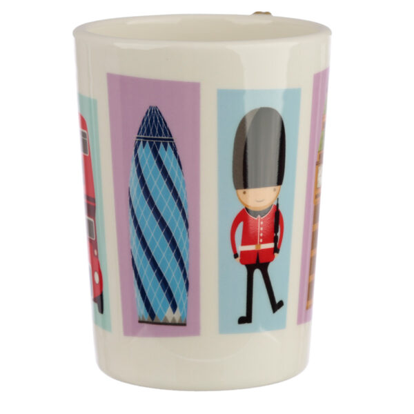 Collectable Shaped Handle Ceramic Mug - Queen