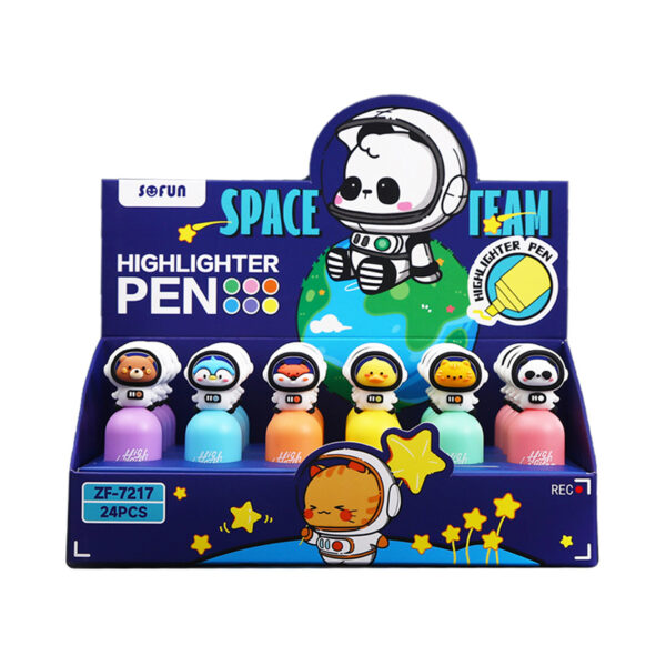Shaped Lid Topper Highlighter - Space Team