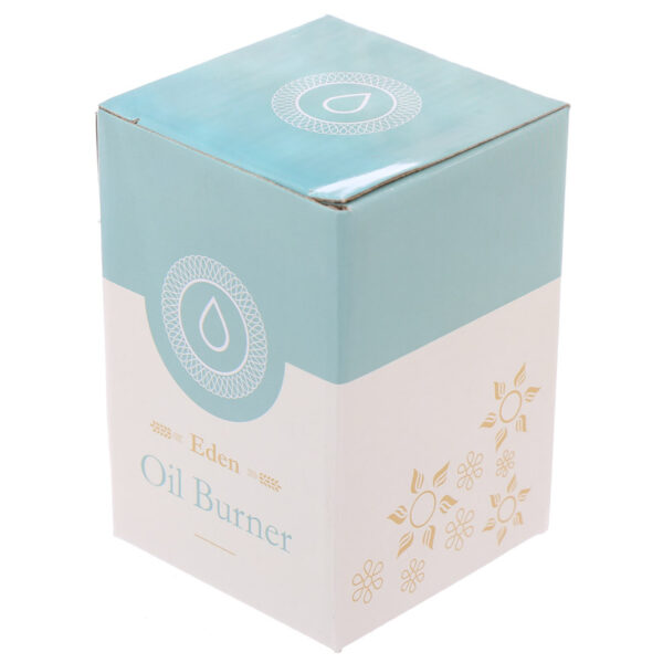 OB231_009 Ceramic Speckled Eden Oil and Wax Burner