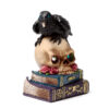Decorative LED Ornament - Crow on Skull & Books