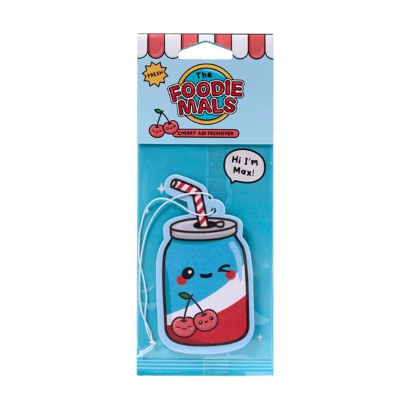 AIRF158_001_1743672197 2 x Air Freshener - Cherry Scented Max the Cherry Cola Foodiemals