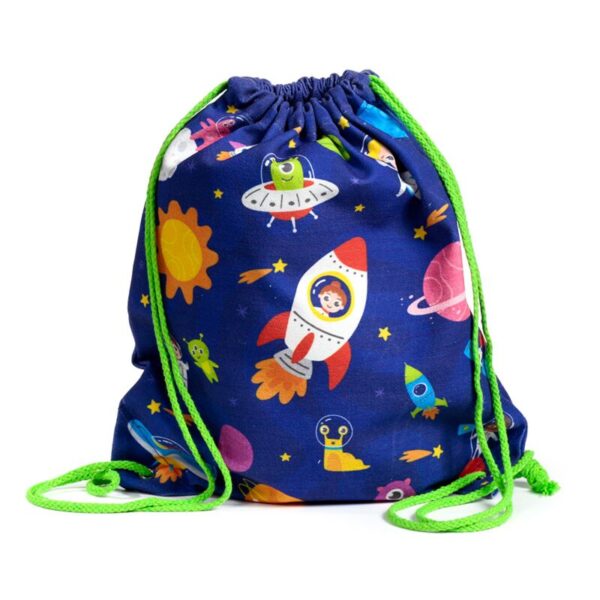 BAG220_001_1749626436 Handy Drawstring Canvas Bag - Space Cadet