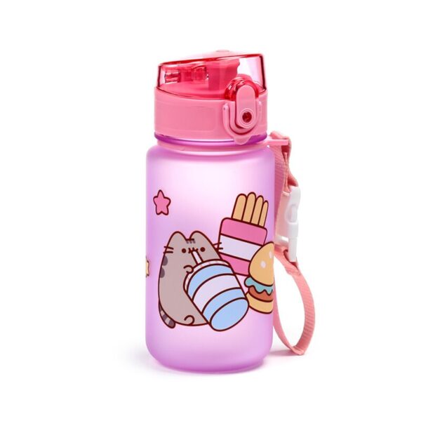 BOT348_001_1747407103 Shatterproof Pop Top Children's Water Bottle 350ml - Pusheen the Cat Core