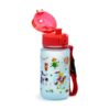Shatterproof Pop Top Children's Water Bottle 350ml - Knights & Dragons