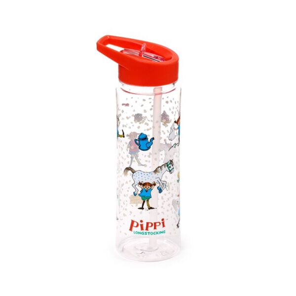 BOT365_001_1750089630 Reusable Shatterproof Water Bottle 550ml - Pippi Longstocking
