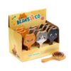 BRU38_001_1748531873 Bamboo Hair Brush - Beans & Co Cats