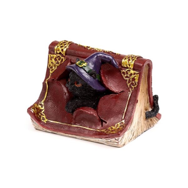 CAT201_007_1750848615 Witches Cat - Mischievous Spell Book
