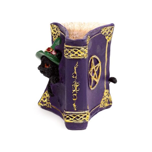 CAT201_010_1750848615 Witches Cat - Mischievous Spell Book