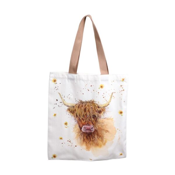 CBAG126_001_1749483914 Tote Shopping Bag - Jan Pashley Highland Coo