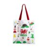 CBAG127_001_1749483932 Tote Shopping Bag - Welsh Dragon Wales (Cymru)