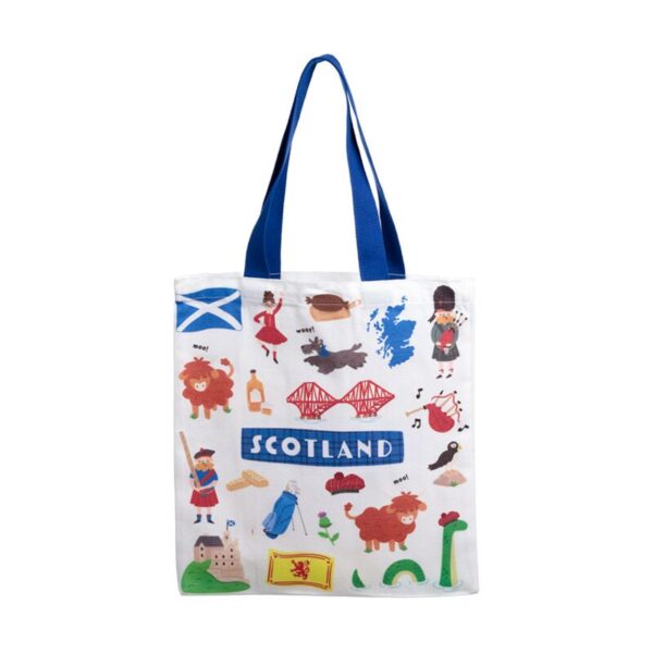 CBAG128_001_1749483950 Tote Shopping Bag - Scotland Souvenir