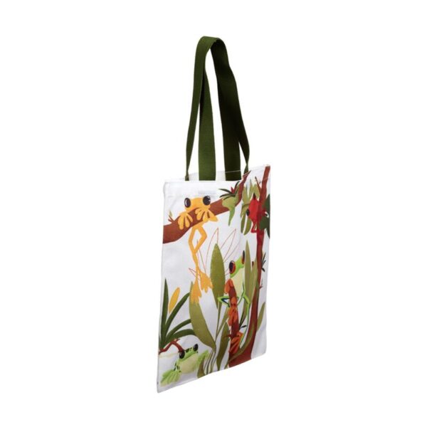 CBAG130_005_1749483992 Tote Shopping Bag - Tropical Tree Frogs