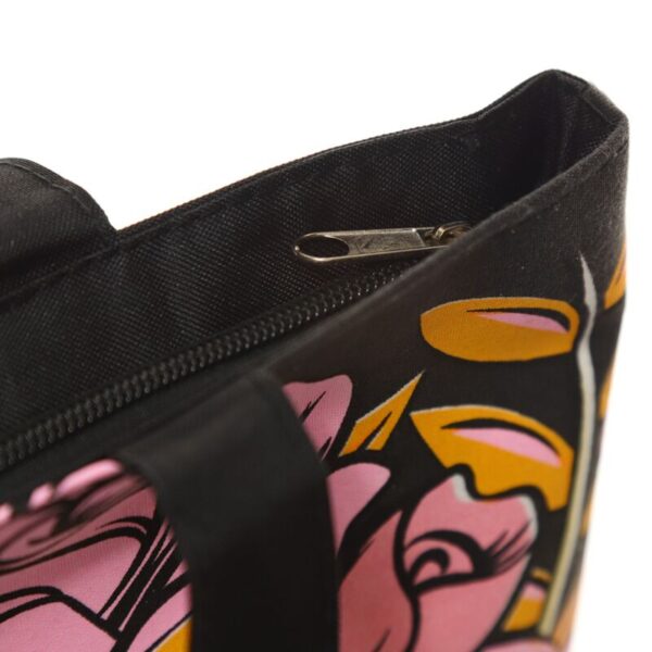 CBAG86_005_1728360337 Tote Shopping Bag - Skulls and Roses