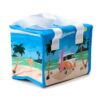 COOLB119_006_1696866931 Volkswagen VW T1 Camper Bus The Waves are Calling RPET Cool Bag