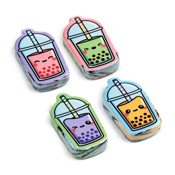 CT28_002_1747385996 Compressed Travel Towel - Foodiemals Bubble Tea