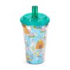 CUP81_001_1750155794 Double Walled Cup with Lid, Straw & Charms - Capybara