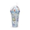 Double Walled Cup with Lid, Straw & Charms - Foodiemals Bubble Tea