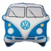 CUSH263_001_1618904341 Plush Shaped Cushion - Blue Volkswagen VW T1 Camper Bus