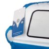 CUSH263_004_1618904341 Plush Shaped Cushion - Blue Volkswagen VW T1 Camper Bus