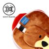 CUSH381_005_1721316831 Relaxeazzz Travel Pillow & Eye Mask - Paddington Bear