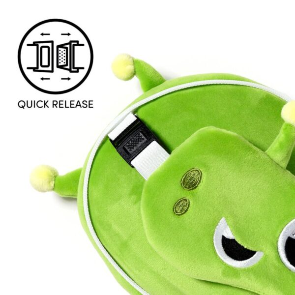 CUSH429_005_1743518434 Relaxeazzz Travel Pillow & Eye Mask - Space Cadet Alien