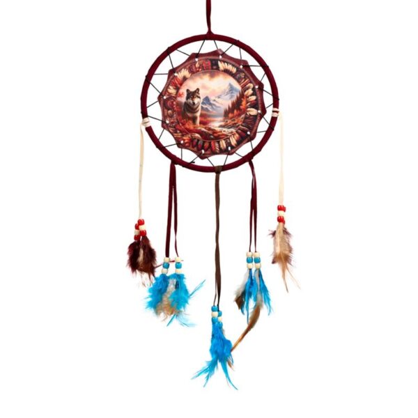 DCPB06T_001_1749810109 Dreamcatcher (Small) - Autumnal Wolf
