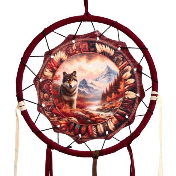 DCPB06T_002_1749810109 Dreamcatcher (Small) - Autumnal Wolf
