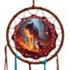 DCPB06U_002_1749810133 Dreamcatcher (Small) - Fairy Dream Wolf & Cub