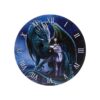 CLCK33_001_1748270205 Wall Clock - Lisa Parker Protector Magick Dragon & Unicorn