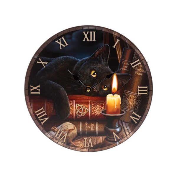 CLCK36_001_1748270274 Wall Clock - Lisa Parker Witching Hour Cats