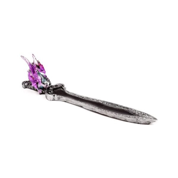 DRG581_001_1750784202 Dark Legends Dragon Incense Burner - Mini Amethyst Dragon