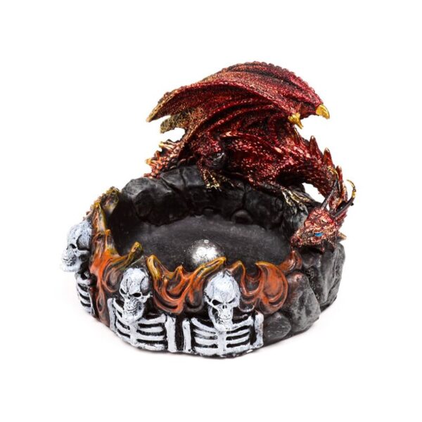 DRG583_004_1750784263 Dark Legends Dragon Incense Burner - Ring of Fire