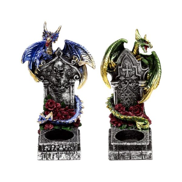 DRG590_001_1750778435 Tea Light Candle Holder - Dark Legends Guardian of the Dead
